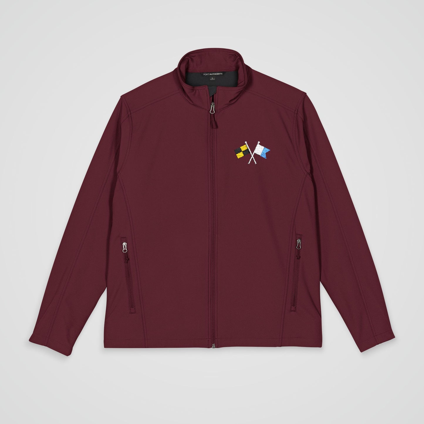 Personalized Nautical Flags Soft Shell Jacket