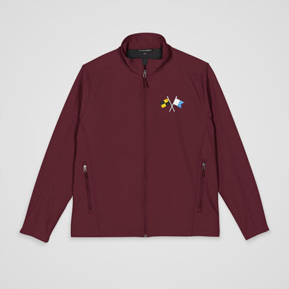 Personalized Nautical Flags Soft Shell Jacket