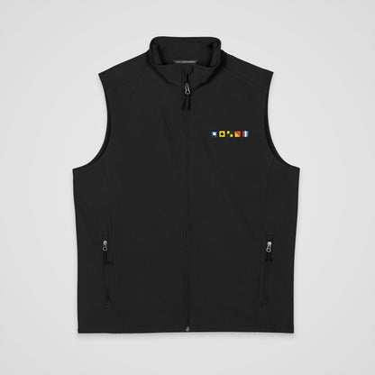 Personalized Nautical Flags Soft Shell Vest