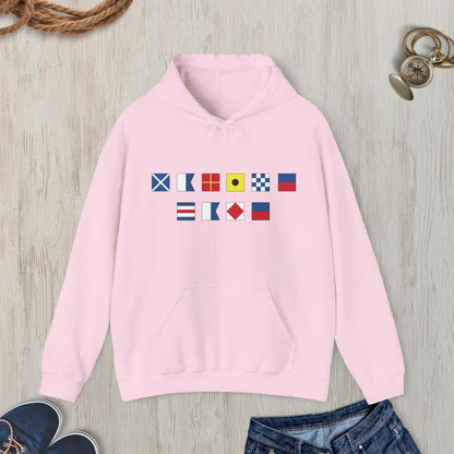 Nautical Flags Hoodie