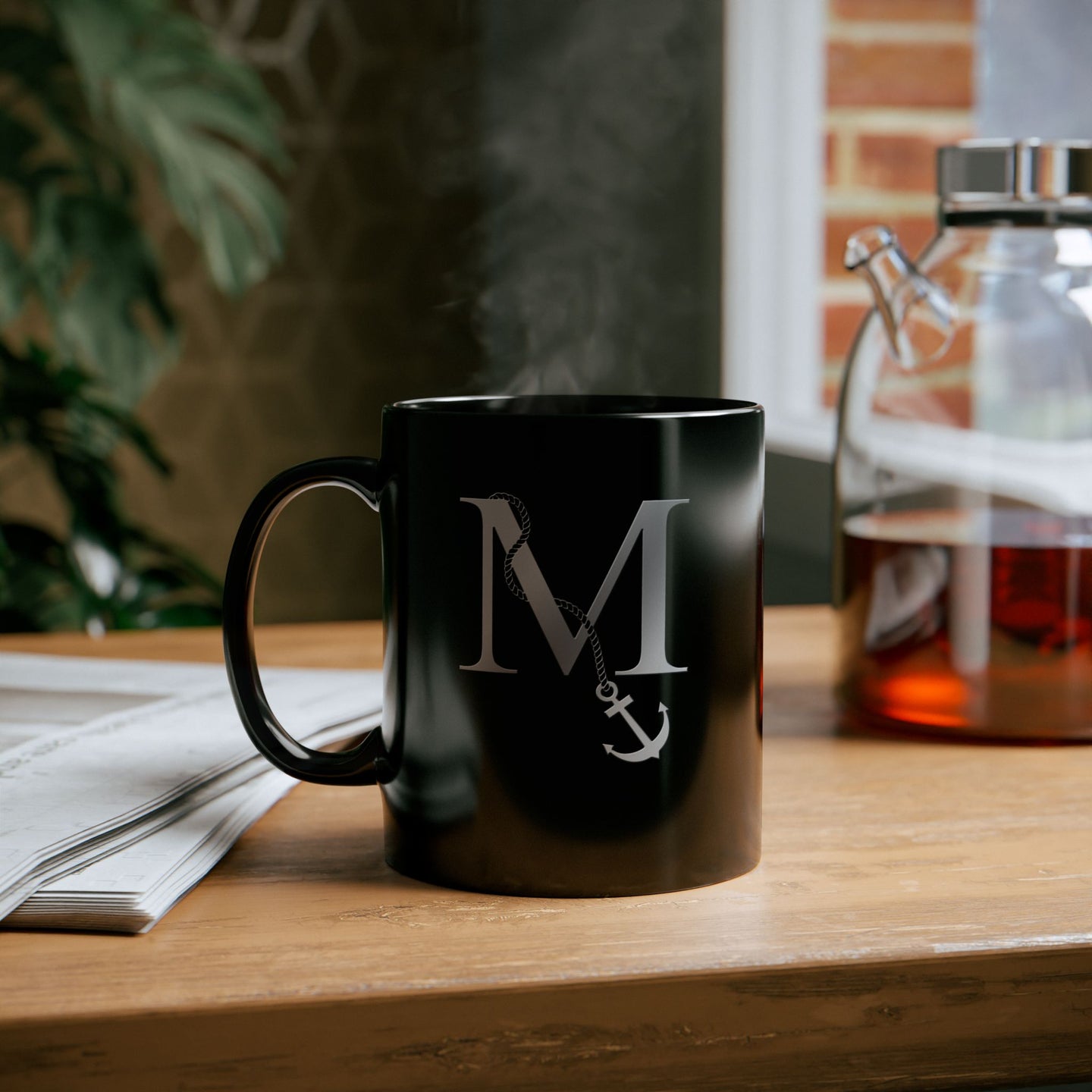 Nautical Monogram Mug