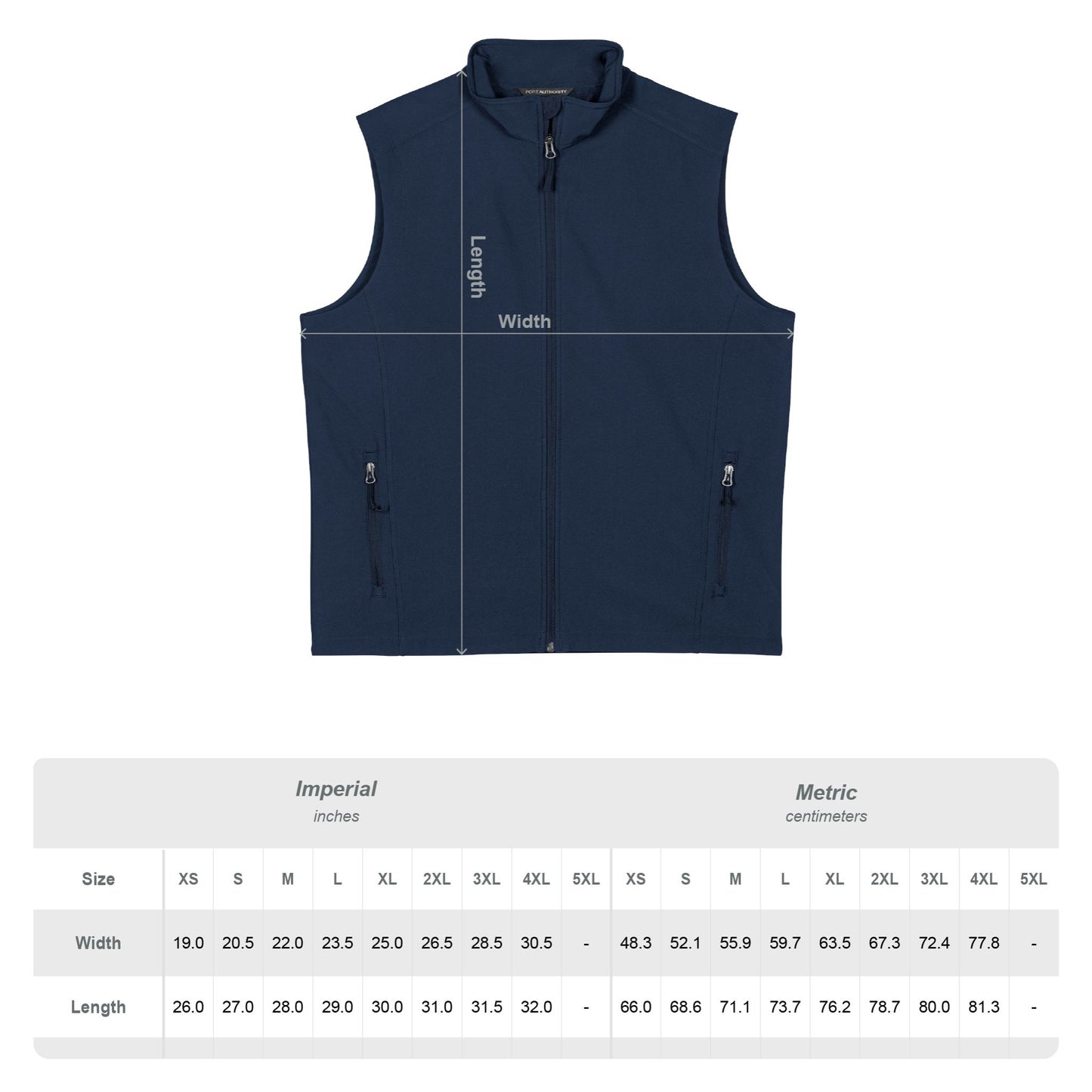 Personalized Nautical Flags Soft Shell Vest