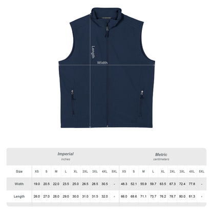 Personalized Nautical Flags Soft Shell Vest