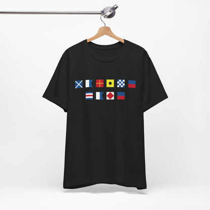 Personalized Nautical Flags T-Shirt