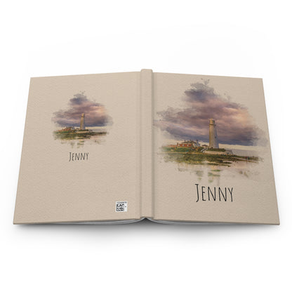 Personal Journal with Lighthouse and custom name