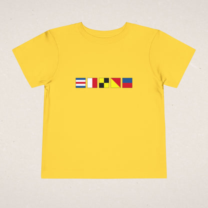 Nautical Flags Toddler T-Shirt