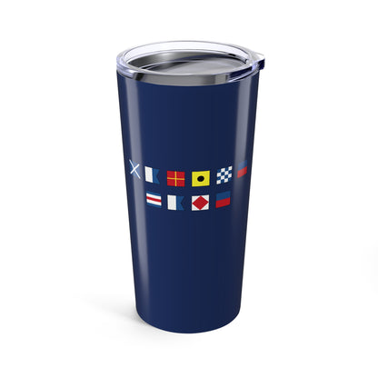 Nautical Flags Tumbler 20oz