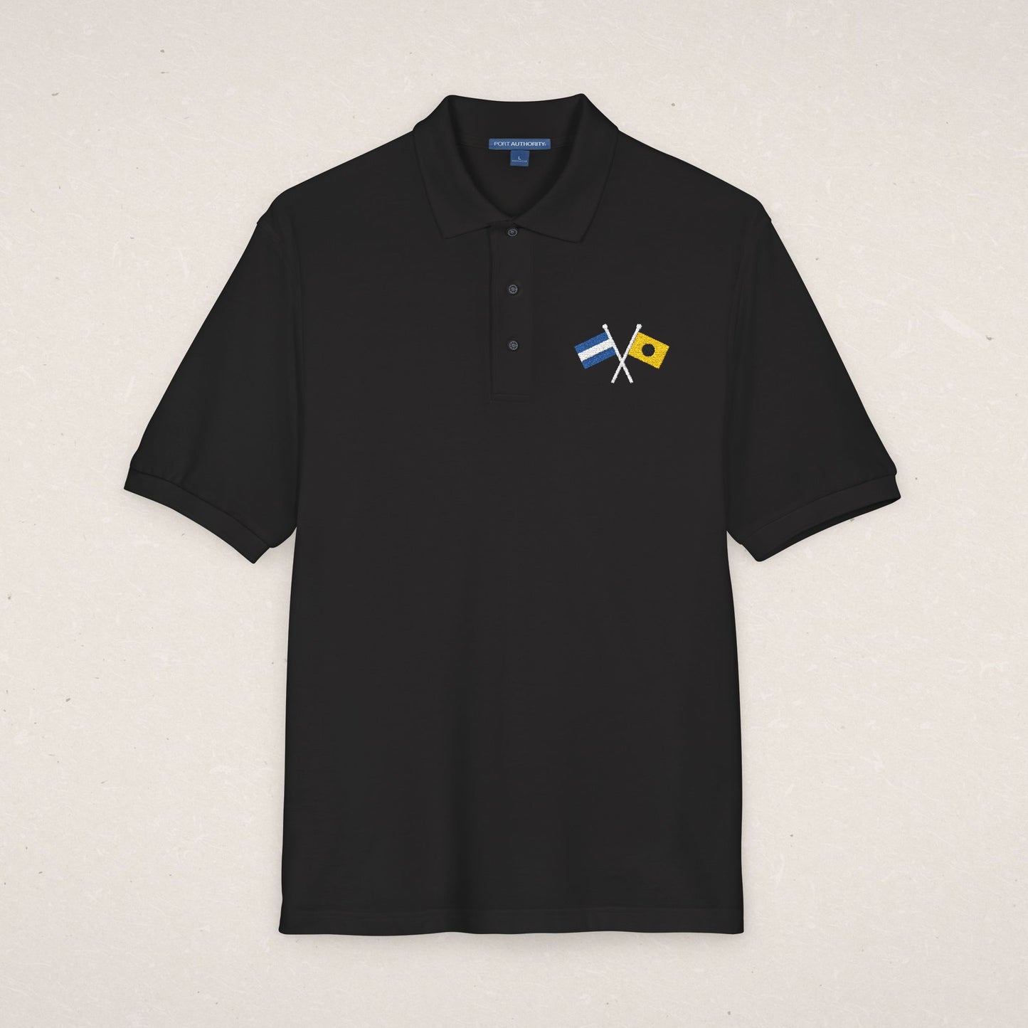 Personalized Nautical Signal Flag Polo Shirt