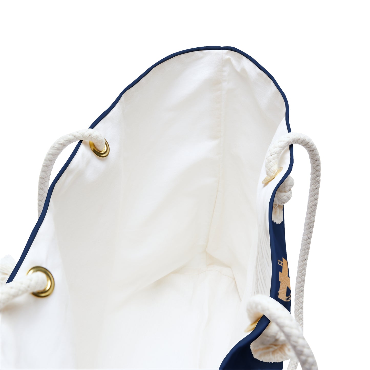 Personalized Boat Name Weekender – Anchor Design Nautical Tote
