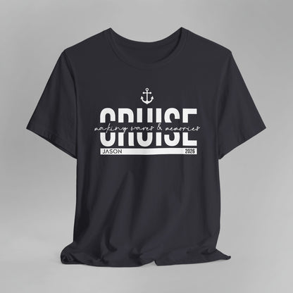 Personalized Cruise Shirt - Making waves & memories
