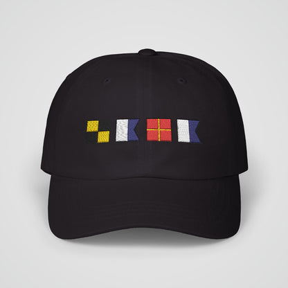 Nautical Flags Embroidered Classic Dad Cap