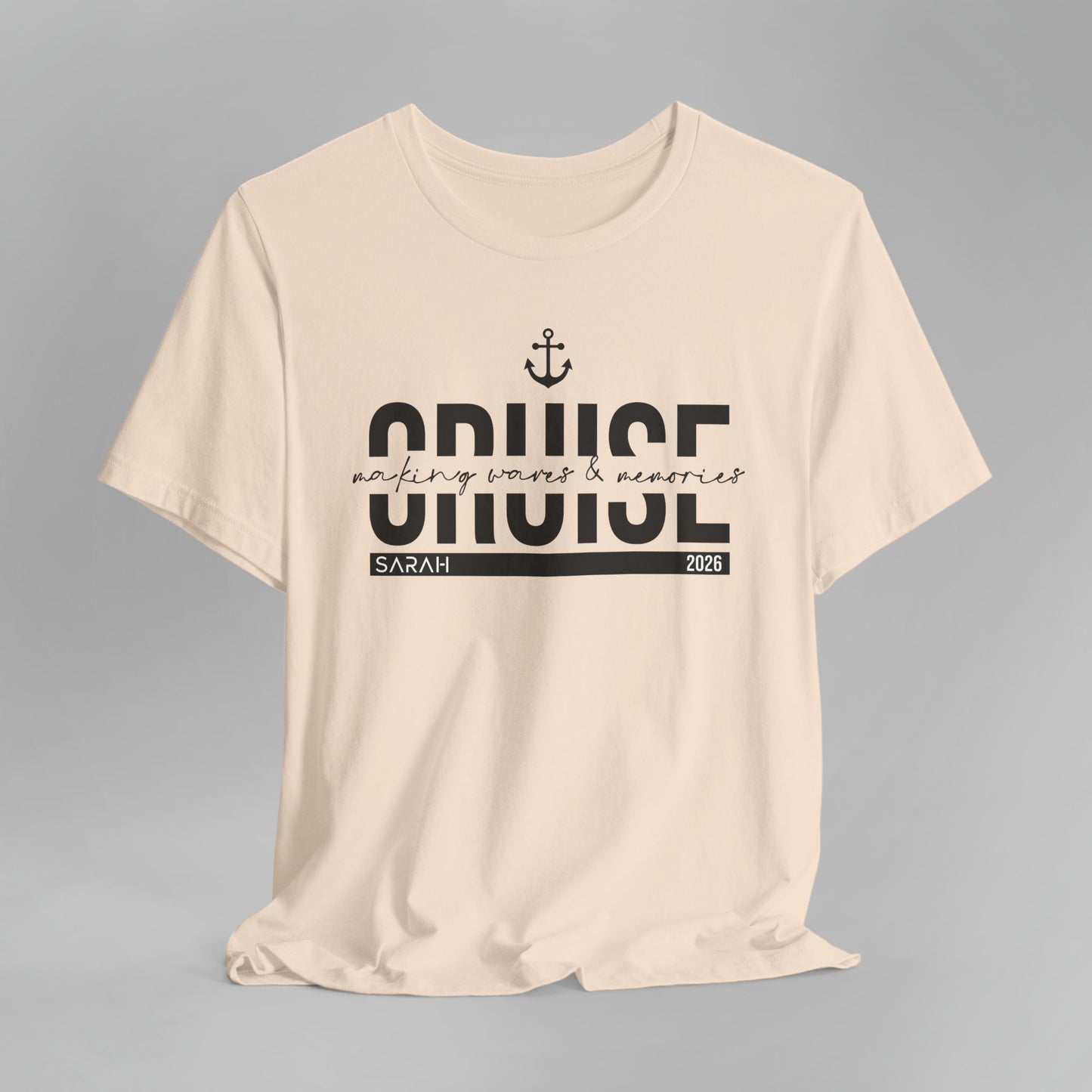 Personalized Cruise Shirt - Making waves & memories