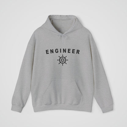 Nautical Engineer Hooded Sweatshirt
