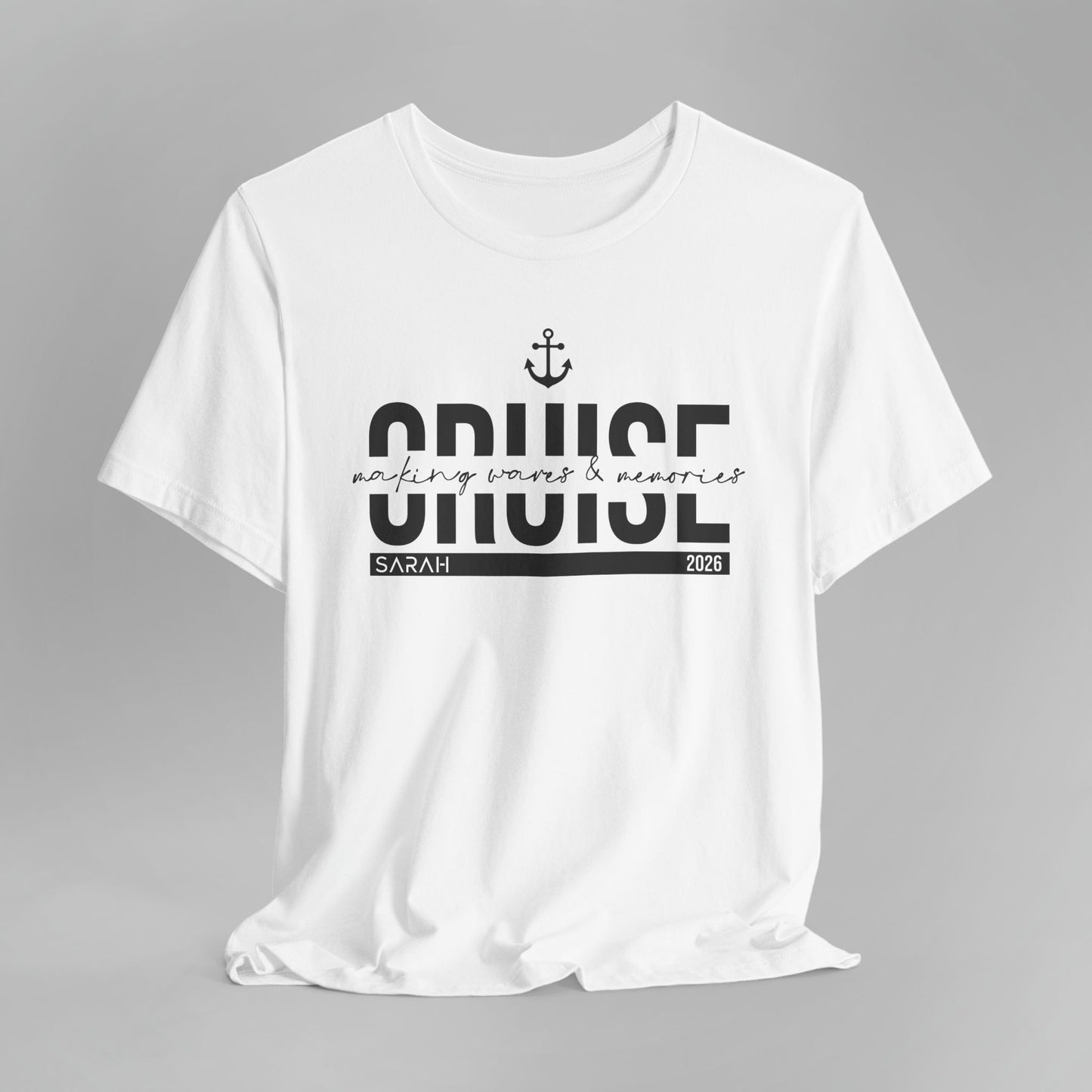 Personalized Cruise Shirt - Making waves & memories