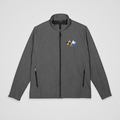 Personalized Nautical Flags Soft Shell Jacket