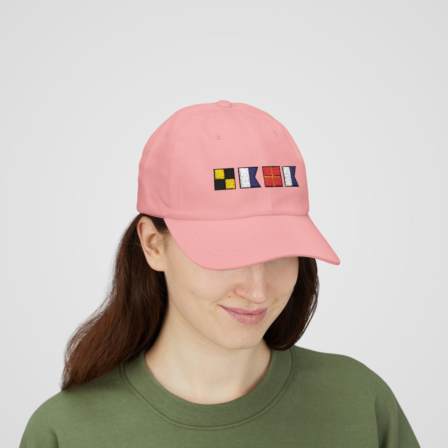 Nautical Flags Embroidered Classic Dad Cap