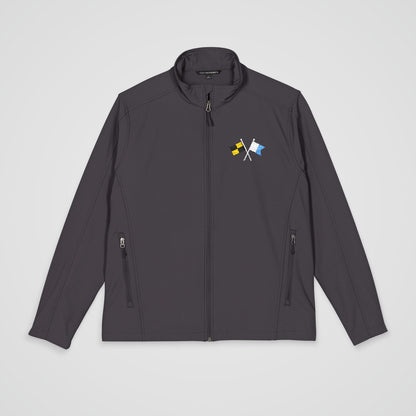Personalized Nautical Flags Soft Shell Jacket