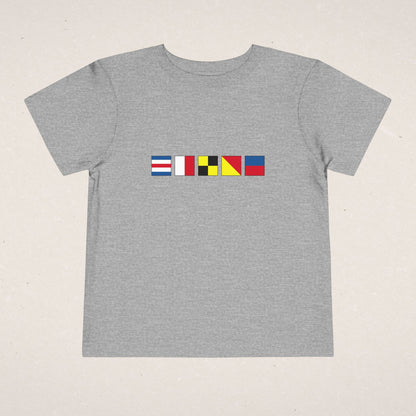Nautical Flags Toddler T-Shirt