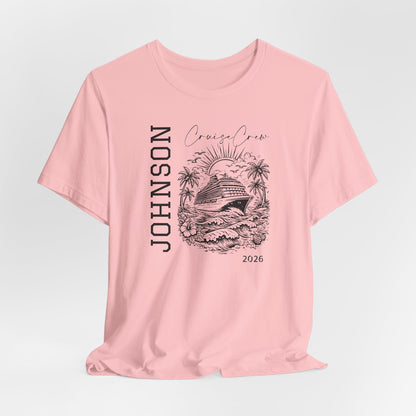 Personalized Family Cruise Shirt