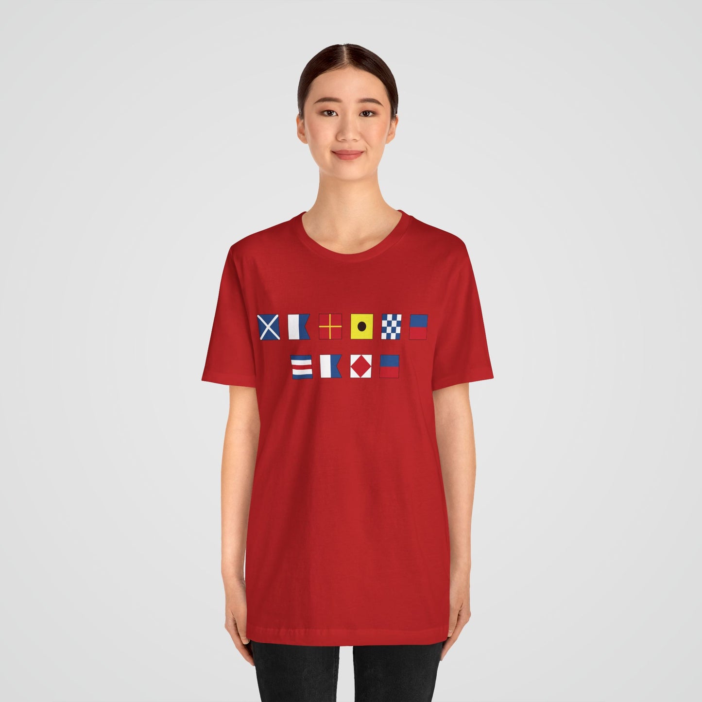 Personalized Nautical Flags T-Shirt