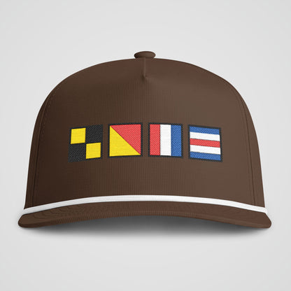 Personalized Sunwashed Rope Cap