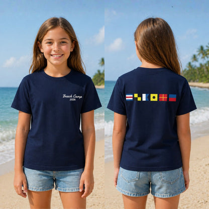 Personalized Nautical Flag T-Shirt - Youth Sizes
