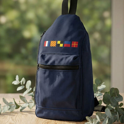 Nautical Flags Sling Bag