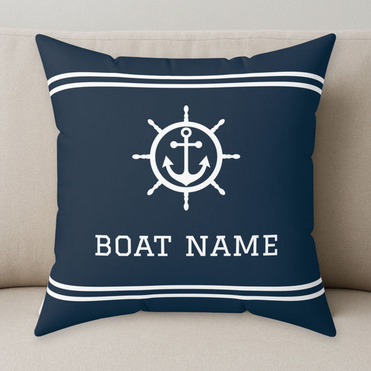 Anchor Boat Pillow