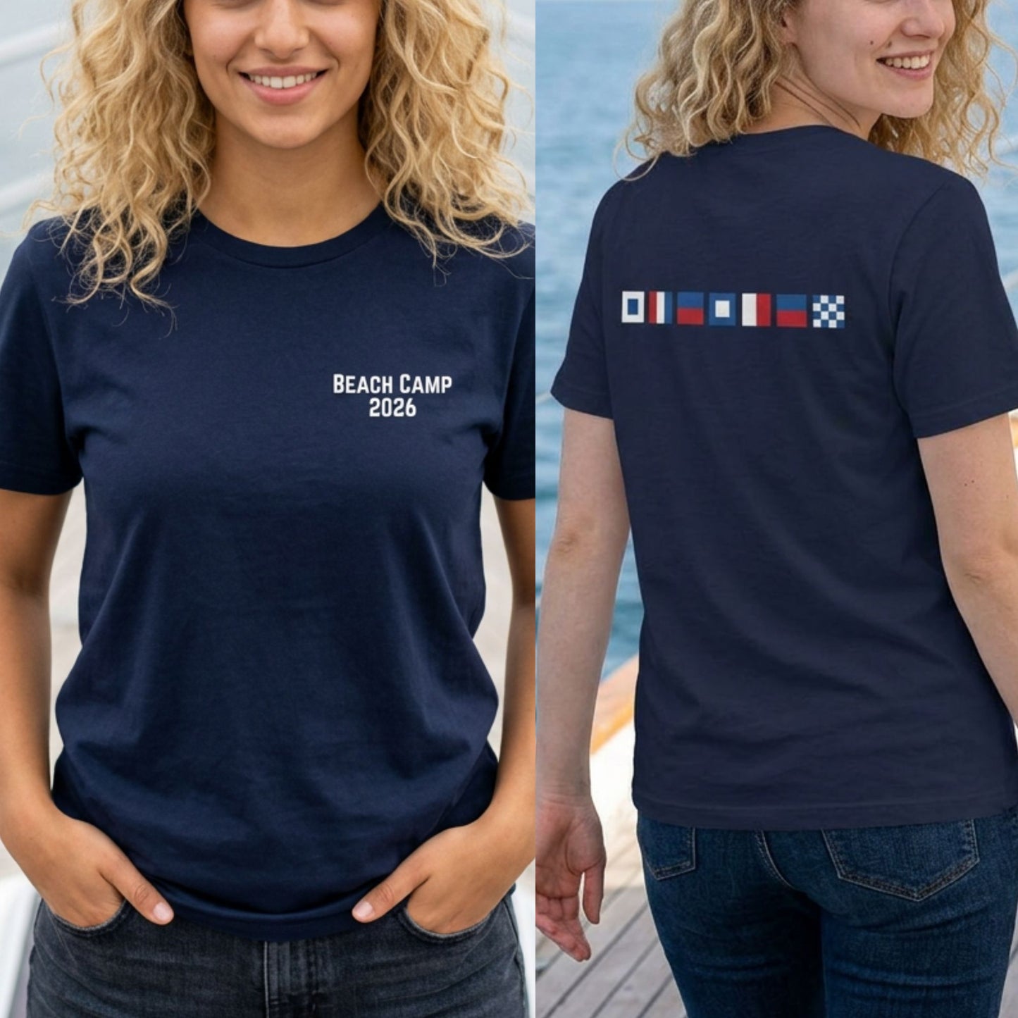 Personalized Nautical Flag Shirt