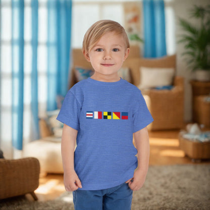 Nautical Flags Toddler T-Shirt