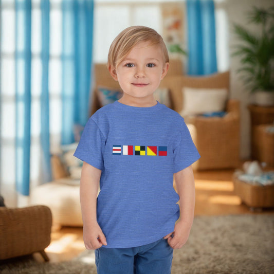 Nautical Flags Toddler T-Shirt
