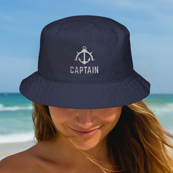 Personalized Ship Wheel Bucket Hat