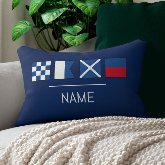 Nautical Flag Pillow