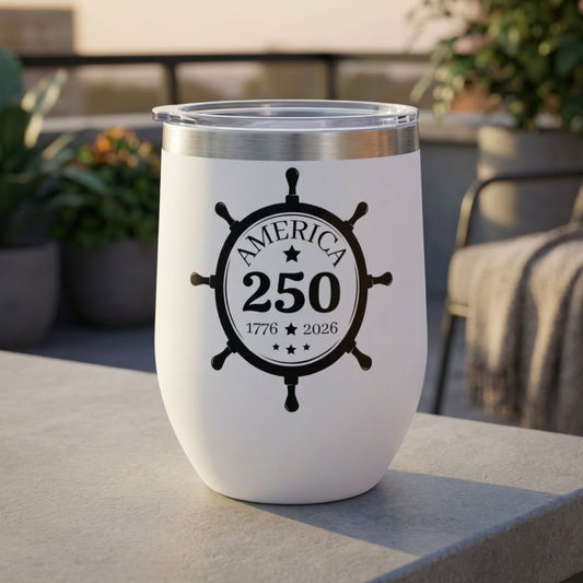 America 250 Wine Tumbler