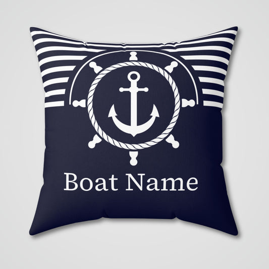 Personalized Boat Pillow