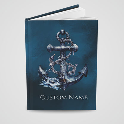 Personalized Nautical Notebook