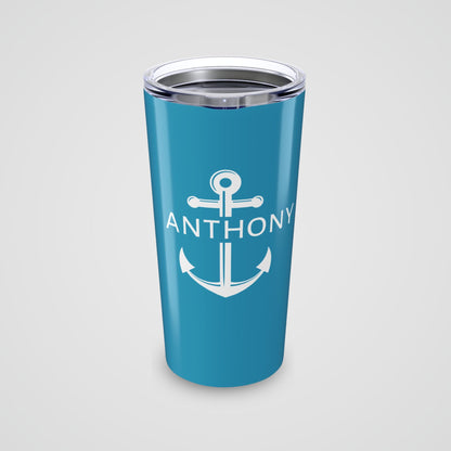 Personalized Anchor Tumbler