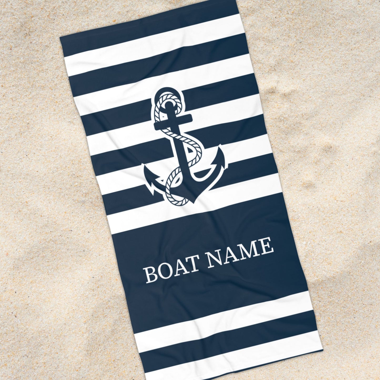 Nautical Anchor Towel