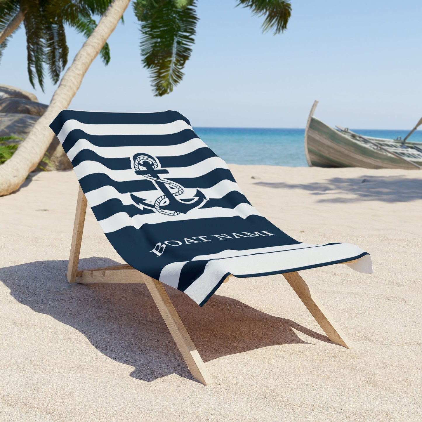 Nautical Anchor Towel