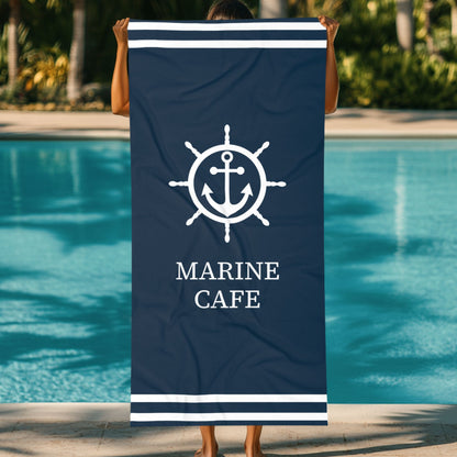 Nautical Ship Wheel Towel