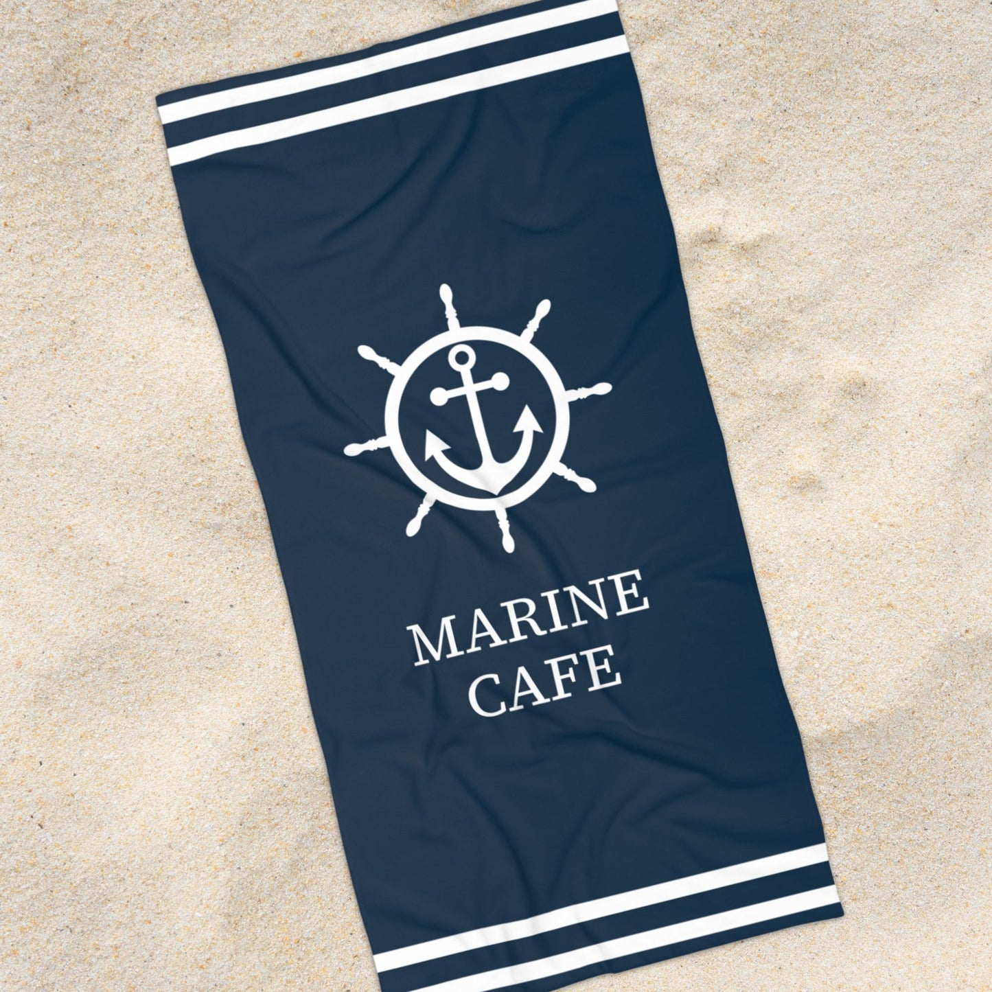 Nautical Ship Wheel Towel