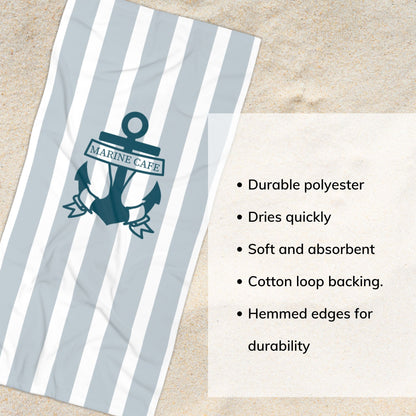 Anchor Beach Towel
