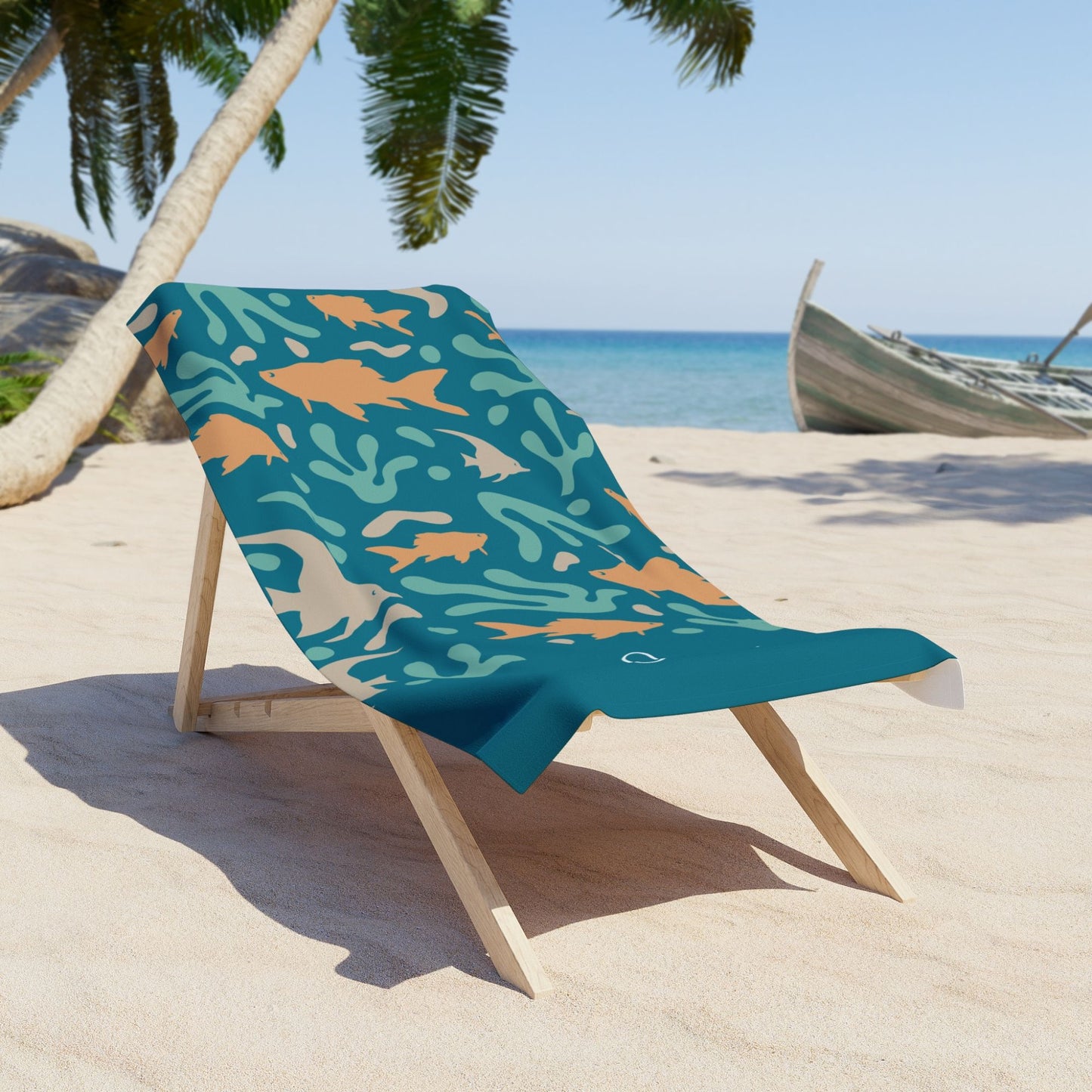 Colorful Fish Beach Towel