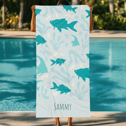 Personalized Beach Towel