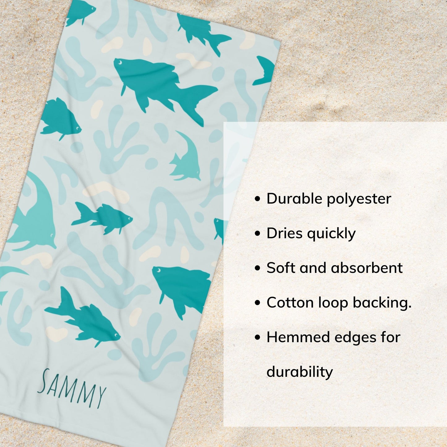 Personalized Beach Towel