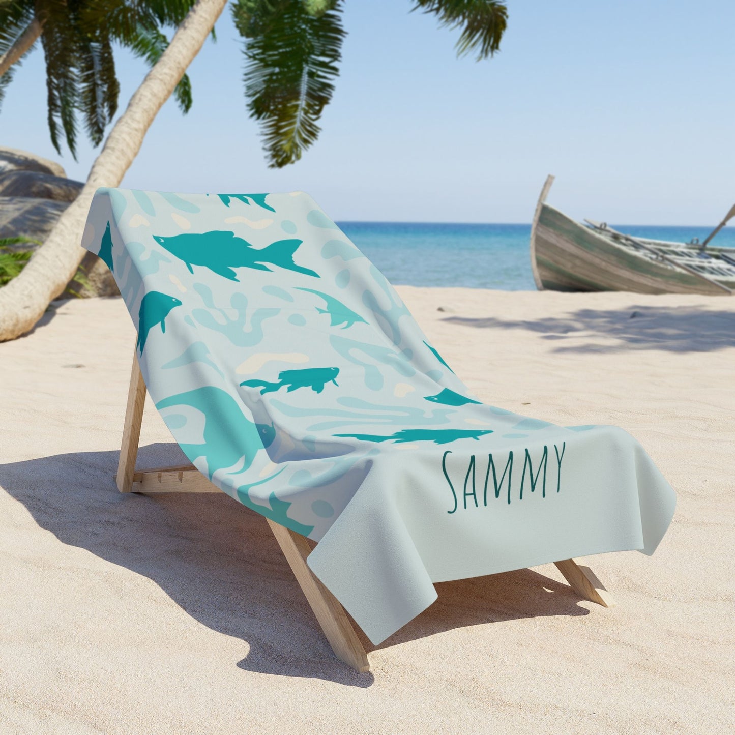 Personalized Beach Towel
