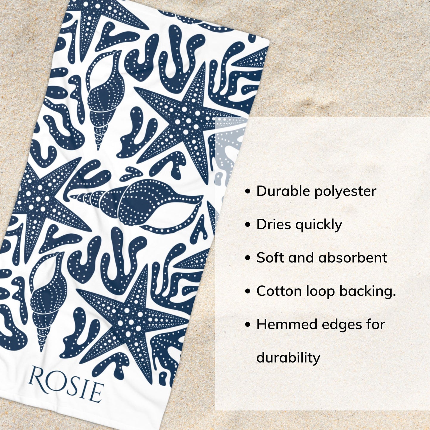 Personalized Beach Towel