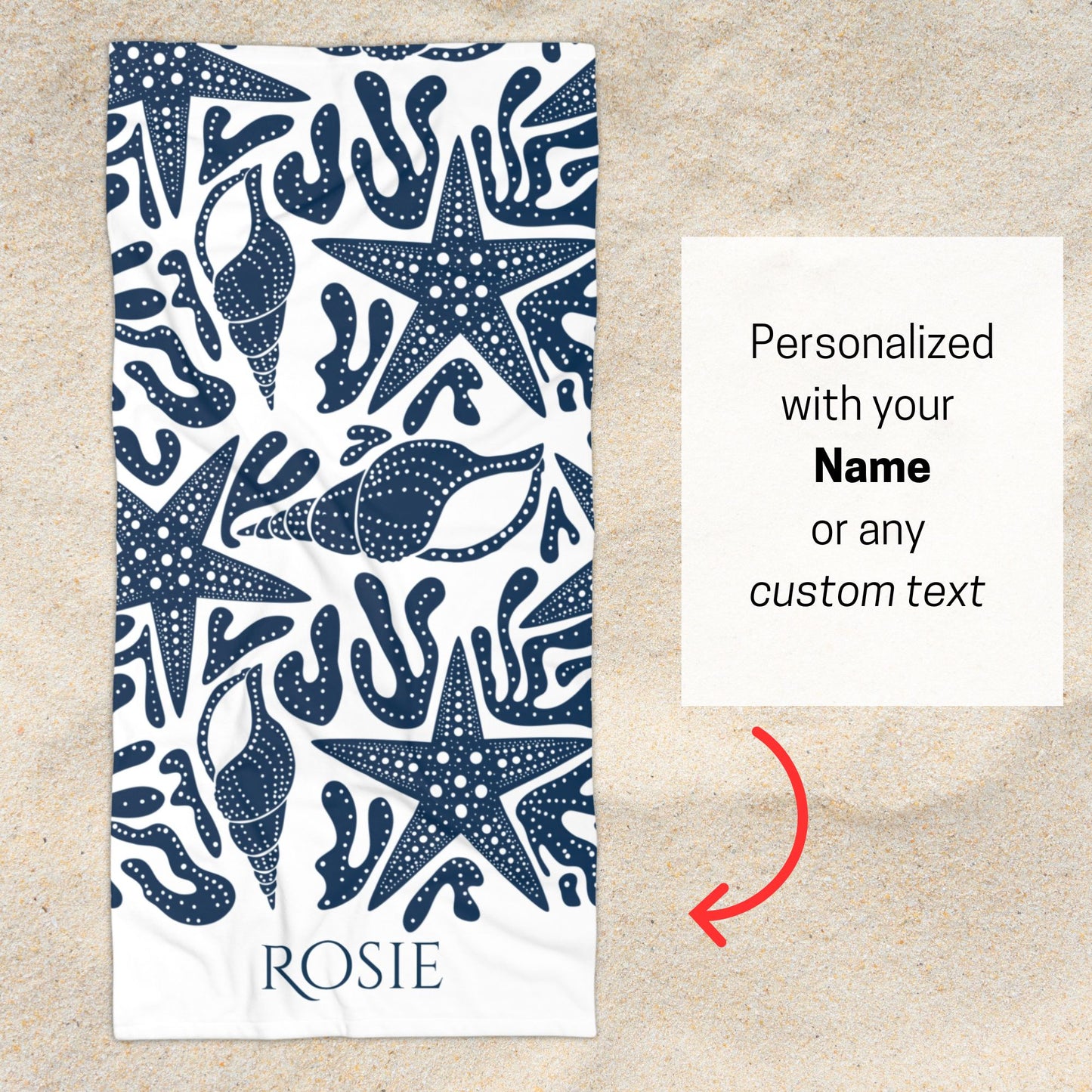 Personalized Beach Towel