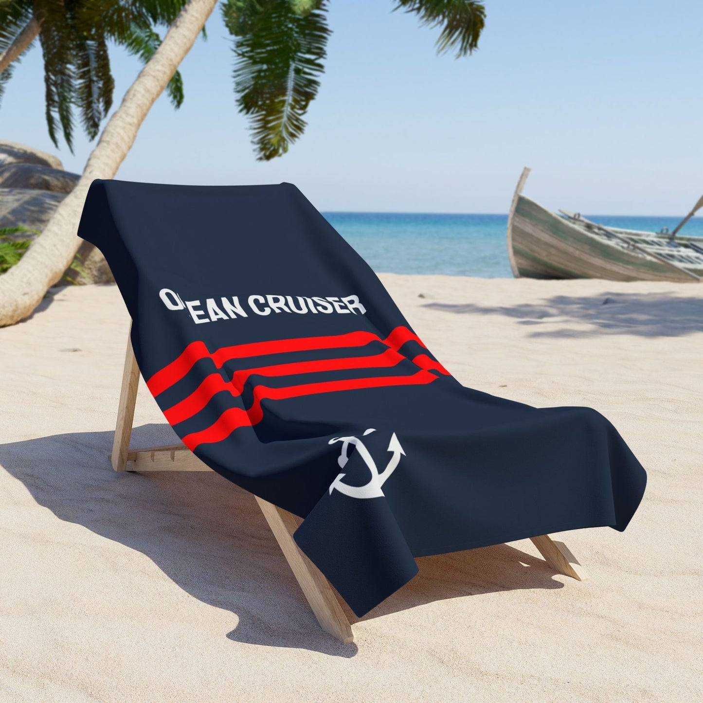 Nautical Beach Towel