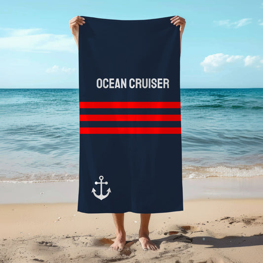 Nautical Beach Towel
